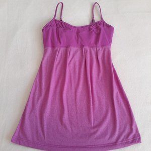 Lululemon Womens' Tank Top w/Built-in Bra, Spaghetti Straps; Sz. 4